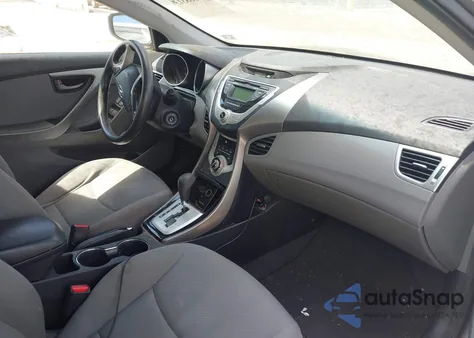 2012 Hyundai Elantra Gls (Ulsan Plant) из США, поврежденный, VIN KMHDH4AEXCU411894